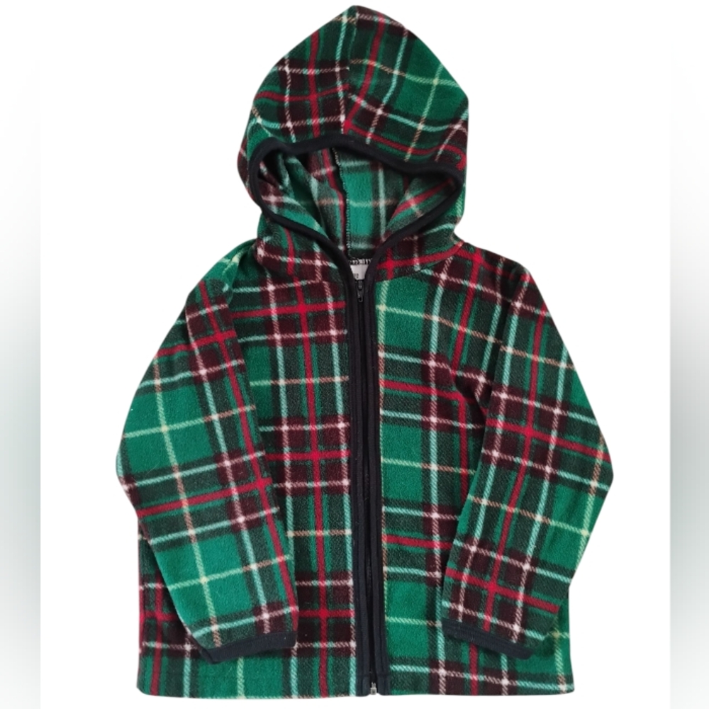 Plaid Hooded Jacket